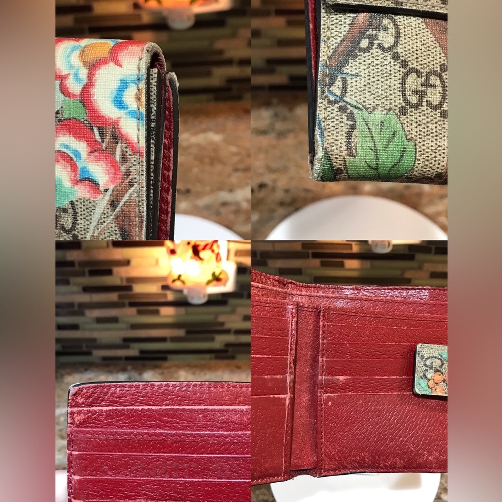 GUCCI GG Supreme Tian Bird Bifold Wallet 😍🔥 - Picture 16 of 17